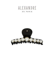 Alexandre De Paris Medium Shark Clip Gift Fresh Outrageous Fashion Accessories Hair Accessories Luxury Acetate Clip