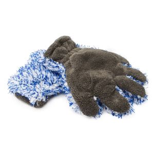Car Wash Glove Microfiber Thick Mitt Soft Anti Scratch Car Cleaning Detailing Wash Mitt Basuh Cuci Kereta