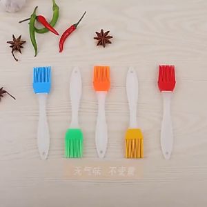 .BUYYU Kitchen Silicone Brush Baking Tools Cooking Barbecue Heat-resistant Oil Seasoning Brush