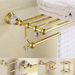 European Style Stainless Steel Bathroom Towel Rack