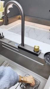 304 stainless steel faucet sink faucet multi-function faucet waterfall faucet