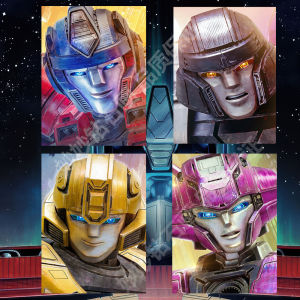 Diamond Painting Robot Transformer Childrens DIY Handmade Cross Stitch Brick Diamond Sticker Simple Modern Cartoon Animation