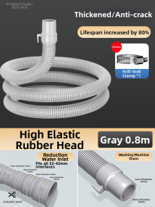 TAOSHI | Extended Drain Hose for Universal Automatic Washing Machine with Long Drain Pipe