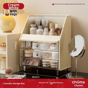 CHUMX | Dustproof Large Capacity Makeup Organizer Drawer