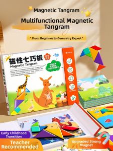 Yizhi | Educational Magnetic Tangram Puzzle Geometric Blocks
