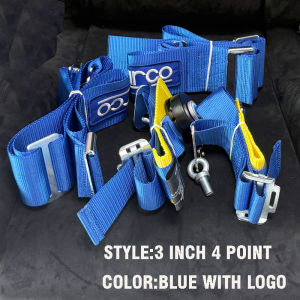worms | Seat Belt 4 Point Racing Harness High Quality Mounting Seat Belt Safety Harness Strap Nylon Belts