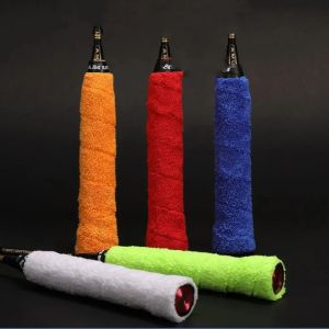 Pro Sweat-Absorbing Overgrips - Towel Grip Tape for Tennis/Badminton Rackets Non-Slip Control Wrap W/Self-Adhesive