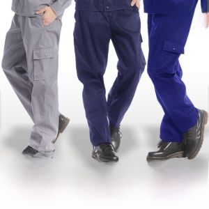 Mens Workwear Pants Loose Fit Electric Welding Resistant to Wear And Dirt Spring Summer Autumn Construction Worker Safety Gear