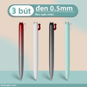 M&G | Bút Gel Mực Đen M&G 0.5mm Thiết Kế Hình Mèo Dễ Thương Viết Êm Có Thể Thu Gọn Dùng Cho Trường Học Và Văn Phòng Thân Thiện Với Học Sinh.