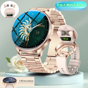 2026 New 5.0 Bluetooth Call Watch 1.43-inch AMOLED HD Screen 466 * 466 Resolution Heart Rate Health Monitoring New Mens Watch