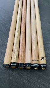 Ngọn cơ bida Lỗ/Lip - Ngọn cơ gỗ mộc tách lẻ - Ren 5/16-18 tẩy trâu/tẩy Nicest mềm + kính trợ lực