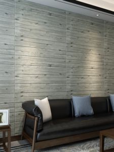 3D Self Adhesive Wall Stickers Foam Wood Grain Decorative Wall Decals Bedroom Wall Apron Waterproof Wall Paper Modern Minimalist Style