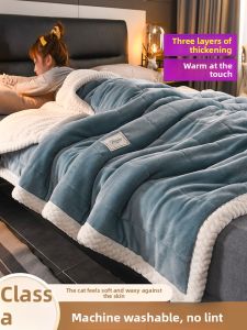 MONLEYTA | Thick Warm Milk Sheepskin Velvet Blanket