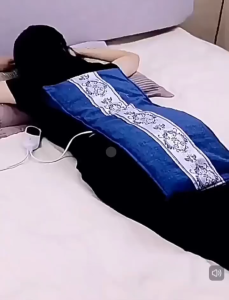Sea salt hot compress bag coarse salt electric heating salt bag warm womb and waist therapy bag mugwort moxibustion whole body therapy bag salt blanket