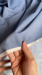 Vải Thô Kate Cotton Khổ Từ 1m44 - Chất Mềm Mại Thấm Hút Không Giãn Mỏng Vừa - Áo Sơ Mi Áo Kiểu
