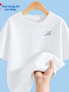 XTEP | Áo Thun Tay Ngắn Cotton Thoáng Khí Mùa Hè