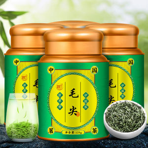 Authentic Maojian Green Tea 2024 New Harvest High Mountain Tip Picked Thick Aroma Type Canister Packaged 500g