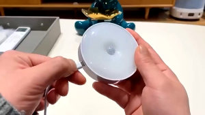 Local Ready Rechargeable LED Night Light Automatic Motion Sensor Magnetic Wall Light for Wardrobe Hallway Cabinet
