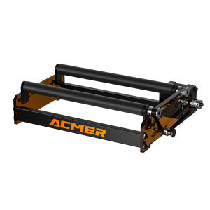 ACMER | ACMER M3 Laser Rotary Roller Y-axis 360° Rotation 6&ndash164 mm Engraving Diameter for Cylindrical Objects Bottles Jars Cups