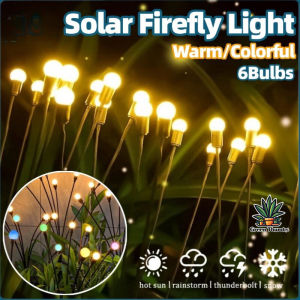 Solar Firefly Light Outdoor Solar Lights Waterproof Landscape Lighting Romantic Lawn Garden Decor