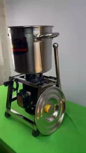 Máy xay đa năng xay cháo tương cà tương ớt công suất 1500w nồi cao 25Cm chân inox