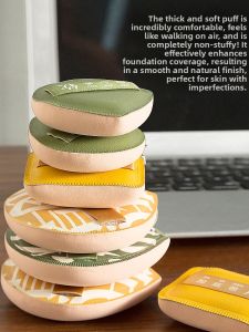 MONLEYTA | Dual Wet & Dry Blush Sponge Powder Puff