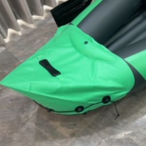 เรือตกปลา เรือคายัค อุปกรณ์ครบชุด มีไม้พาย แถมฟรี ปั๊มสูบลมมือ เรือสูปลม เรือคายัคเป่าลม by baskoro