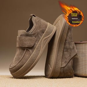 CONGLINSHIZI | Spring Casual Sport Comfort Heightening Driving Slip-on Warm Mens Loafer