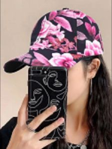 BEST SELLER!!! Topi Baseball Bunga B-13 Korean Style Trendy Fashionable Bunga