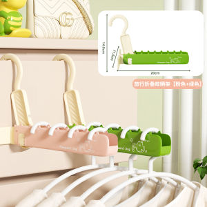 ตัวยกเสื้อพับได้แบบพกพาสำหรับเดินทาง ตัวยกเสื้อแบบพกพาสำหรับแห้งได้ที่บ้านและในที่พักพิง