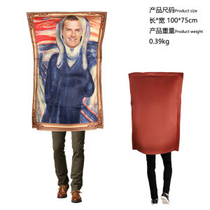 Đồ Chơi Sáng Tạo Mặt Nạ Đầu Tiên Của Mona Lisa Cosplay Phụ Kiện Cho Bạn Trai Và Bạn Gái Đồ Chơi Thú Vị Phụ Kiện Trang Phục