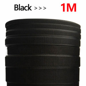 5Meters Sewing Touch Fastener Non-Adhesive Hook and Loop Fastener Tape Magic Nylon Fabric Strap for Sew-on Accessories DIY Craft