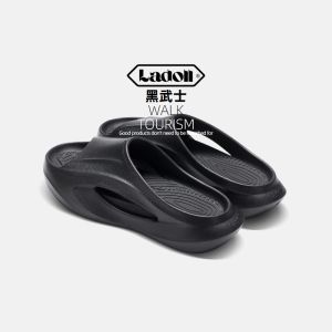 Ladoll Outwear Slippers Sports Outdoor Men and Women Summer Outwear Breathable Thick Bottom Waterproof Non Slip Hole Shoes Sandals