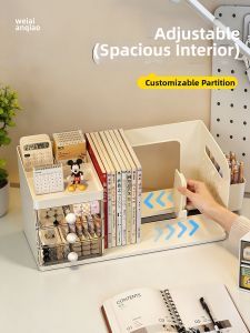 WEIAI | Student Book/File Organizer Storage Shelf Categorization