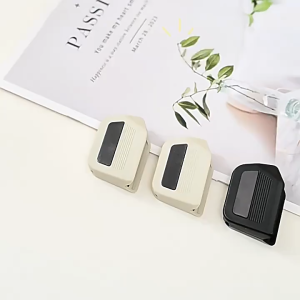 Pisau Bongkar Paket Rebound Otomatis Portabel Pisau Aman Magnetik untuk Tempel Kulkas Anti Lengket dan Praktis untuk Unboxing