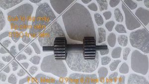 Quả lô lắp máy ép cám viên s150 trục liền lô dài 202cm