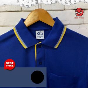 เสื้อโปโลผู้ชายสีพื้นแต่งขลิบปก กระเป๋าหน้า มีให้เลือกถึง 16 สี