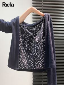 puella | Korean Style Sweet and Elegant Printed Strap Top