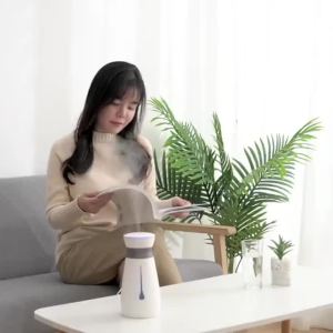 Máy Tạo Độ Ẩm TINSOL 800ml Với Đèn Xung Quanh Nhiều Màu Sắc Hiển Thị Mực Nước Hai Chế Độ Phun Sương Cho Bàn Làm Việc Và Phòng Ngủ