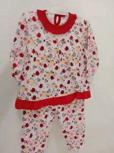 Paket 3 setel Piyama Bayi perempuan setelan panjang bayi perempuan