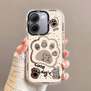 เคสโทรศัพท์ซิลิโคนป้องกันการตกหล่นแบบเต็มจอสำหรับ vivoY100i Y93s Y85 Y78m Y77e Y50t Y36 Y30 Y5s ดีไซน์น่ารัก ลายนิ้วแมว ดีไซน์น่ารัก