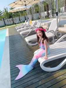 Đồ bơi nàng tiên cá  quần áo tắm đi biển cho bé gái chất liệu cao cấp màu sắc dễ thương E1352