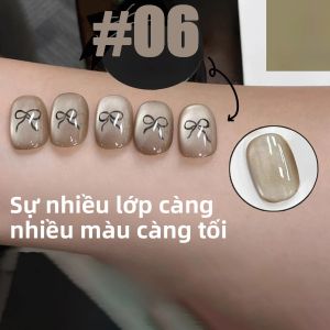 1 Hộp Sơn Móng Tay Gel Mắt Mèo Hạt Pha Lê Thu Đông TC Golden Autumn Amber 10ml Bộ Sưu Tập Thời Trang Dành Cho Móng Thu Đông
