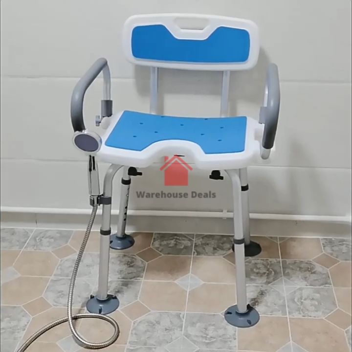 Bathroom Shower Chair Bath Chair For Elderly Fold Up Armrest