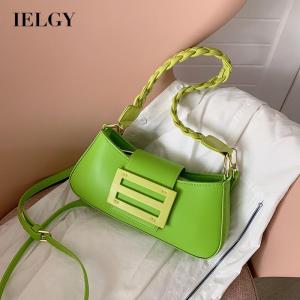 IELGY Túi Đeo Chéo Dây Đeo Vai Xoắn Chặn Màu Hoài Cổ Cho Nữ