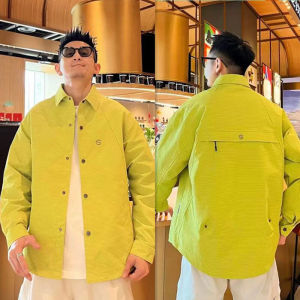 Fashionable Casual Mens Jacket Autumn New Style Trendy Street Style Minimalist Design Versatile Leisure Coat Youth Pop Style