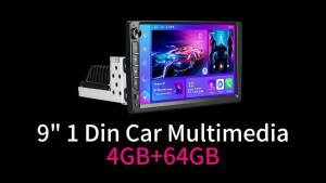 9" IPS Screen Android 1 Din Car Stereo for Maruti Suzuki Swift Dzire 2018-2025 CarPlay GPS Multimedia Radio Head Unit Autoradio
