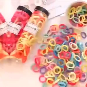 50pcs Ikat Rambut Donat Anak Size 2cm P12