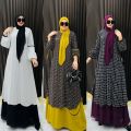 gamis Melayu by M nabil azkiya homedress polka by ani syari. 