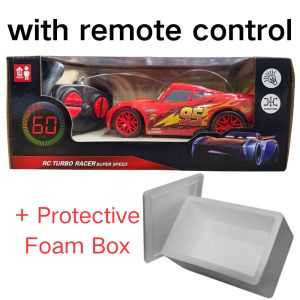 52TOYS | #HOT Pixar Cars Full-set Electric Toy Car Lightning McQueen Channel 4 Off-road Remote Control Car Model Boy Birthday Gift Toy